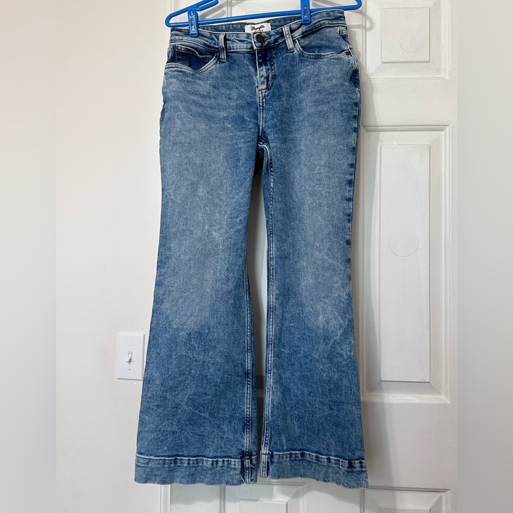 Wrangler Women's Blue Flare Jeans